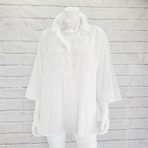 Alembika Everywhere Shirt, White Size:5 NWT! ST408W